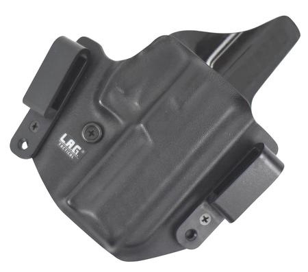 LAG Tactical 4004 Defender  IWB/OWB Black Kydex Belt Loop Fits S&W M&P Right Hand