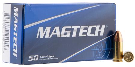 Magtech 9A Range/Training Target 9mm Luger 115 gr Full Metal Jacket (FMJ) 50 Per Box/ 20 Cs