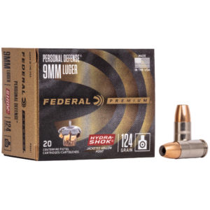 Federal HS 9mm 124gr Box