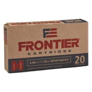 Hornady Frontier 5.56 75gr HP