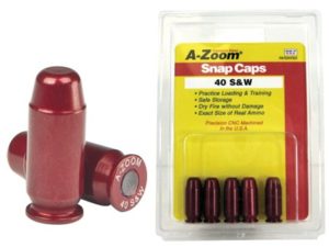 A Zoom 40 S&W Snap Caps