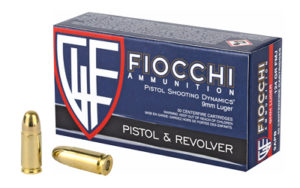 Fiocchi 9mm 124gr FMJ Box